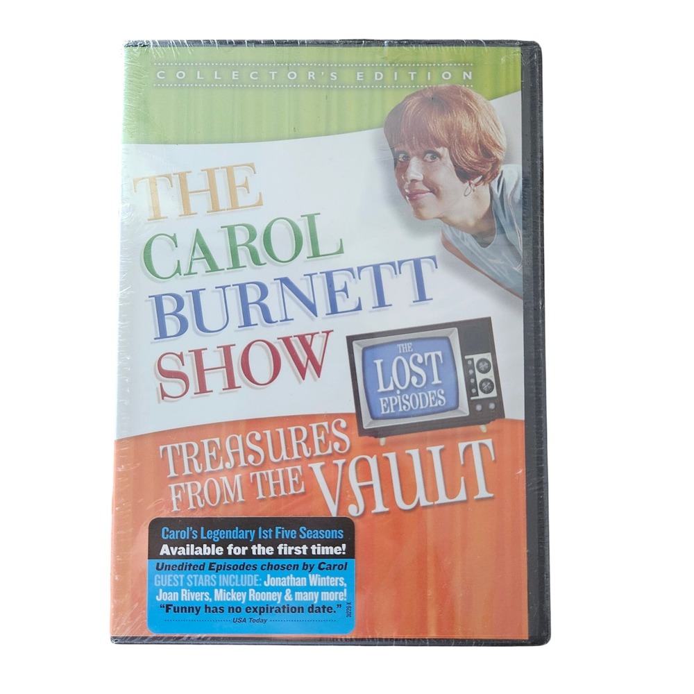 The Carol Burnett Show The Lost Episodes Treasures From the Vault 6-DVD Set NEW